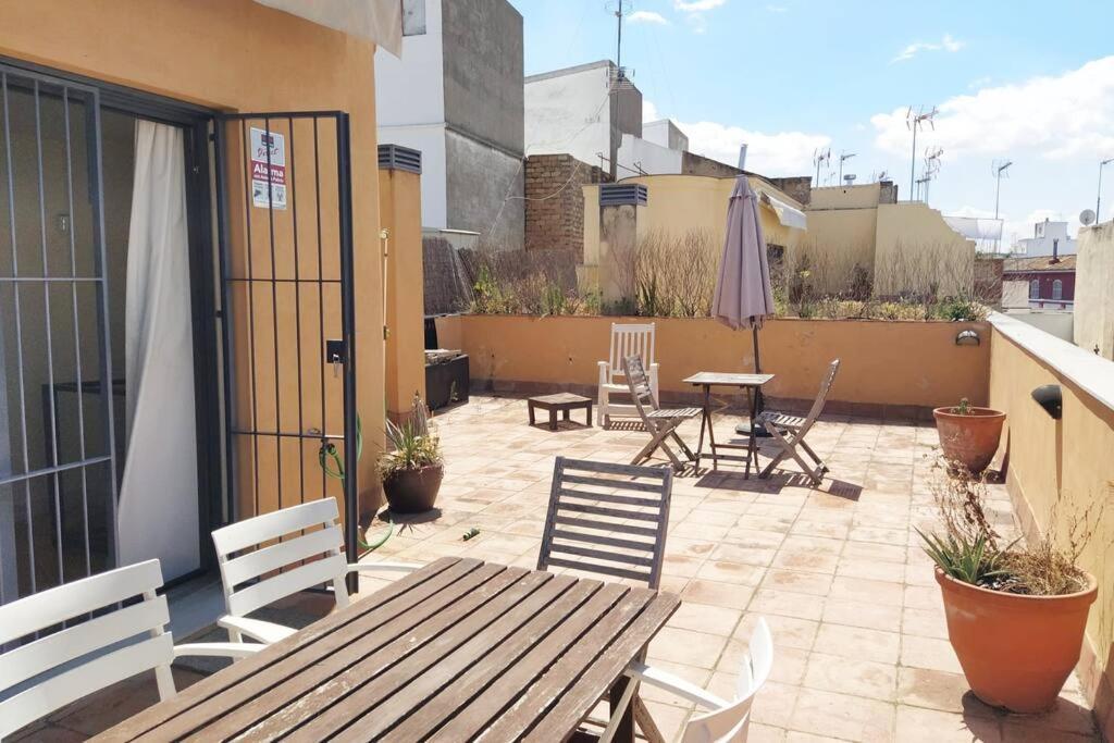 Penthouse Near Cathedral Private Rooftop Private Parking Seville Ngoại thất bức ảnh