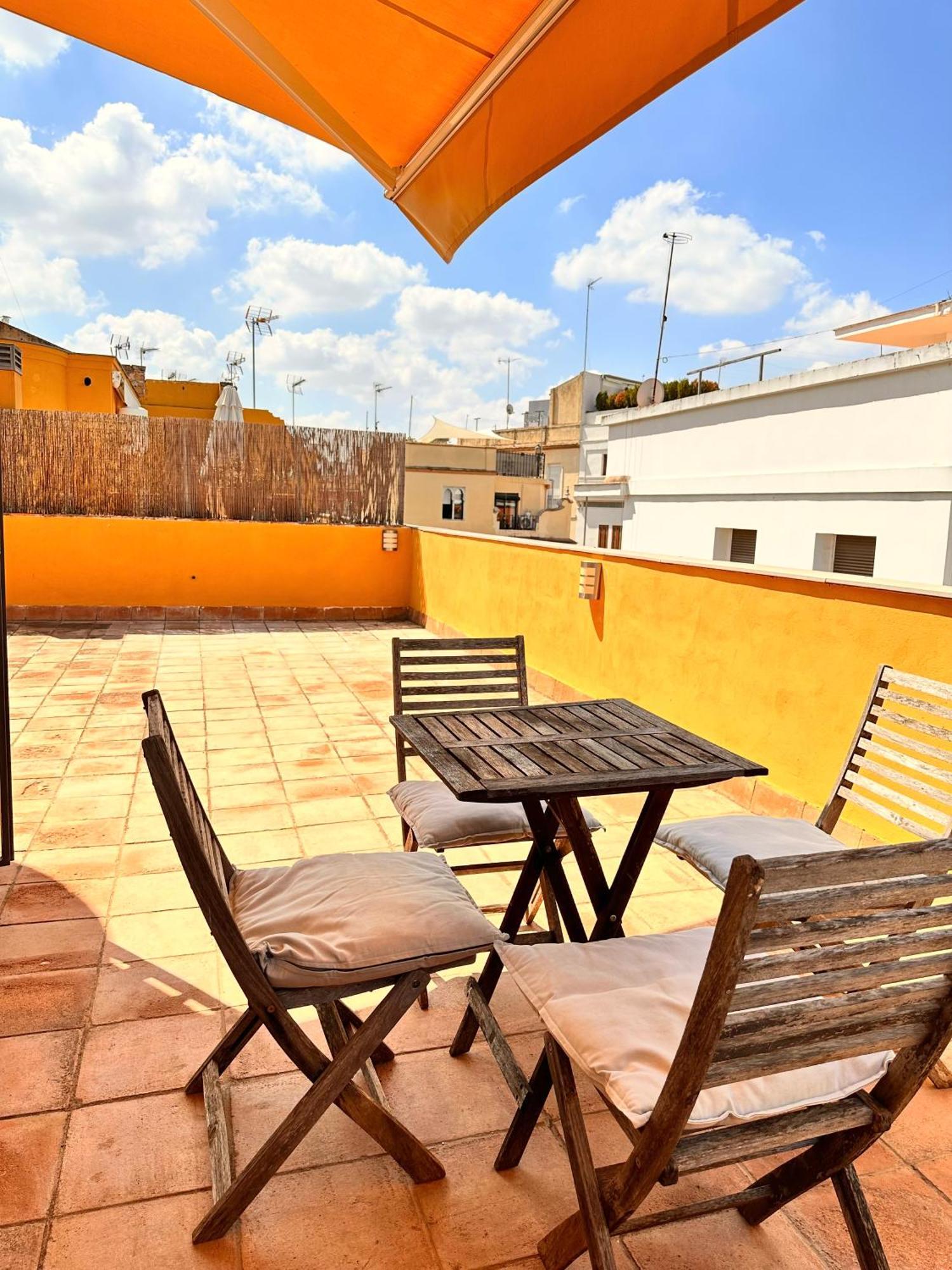 Penthouse Near Cathedral Private Rooftop Private Parking Seville Ngoại thất bức ảnh