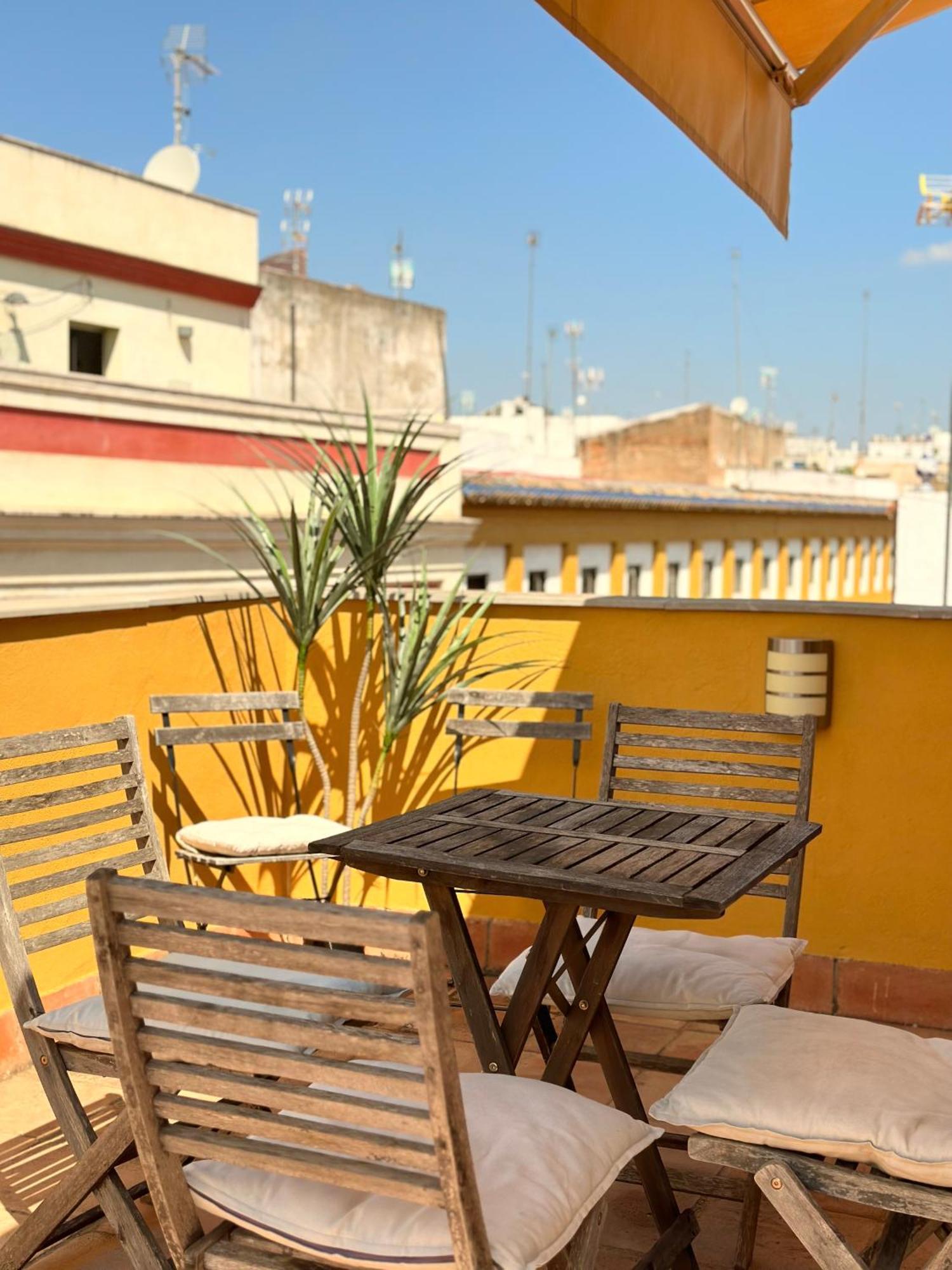 Penthouse Near Cathedral Private Rooftop Private Parking Seville Ngoại thất bức ảnh